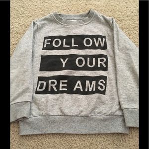 Zara boys sweatshirt